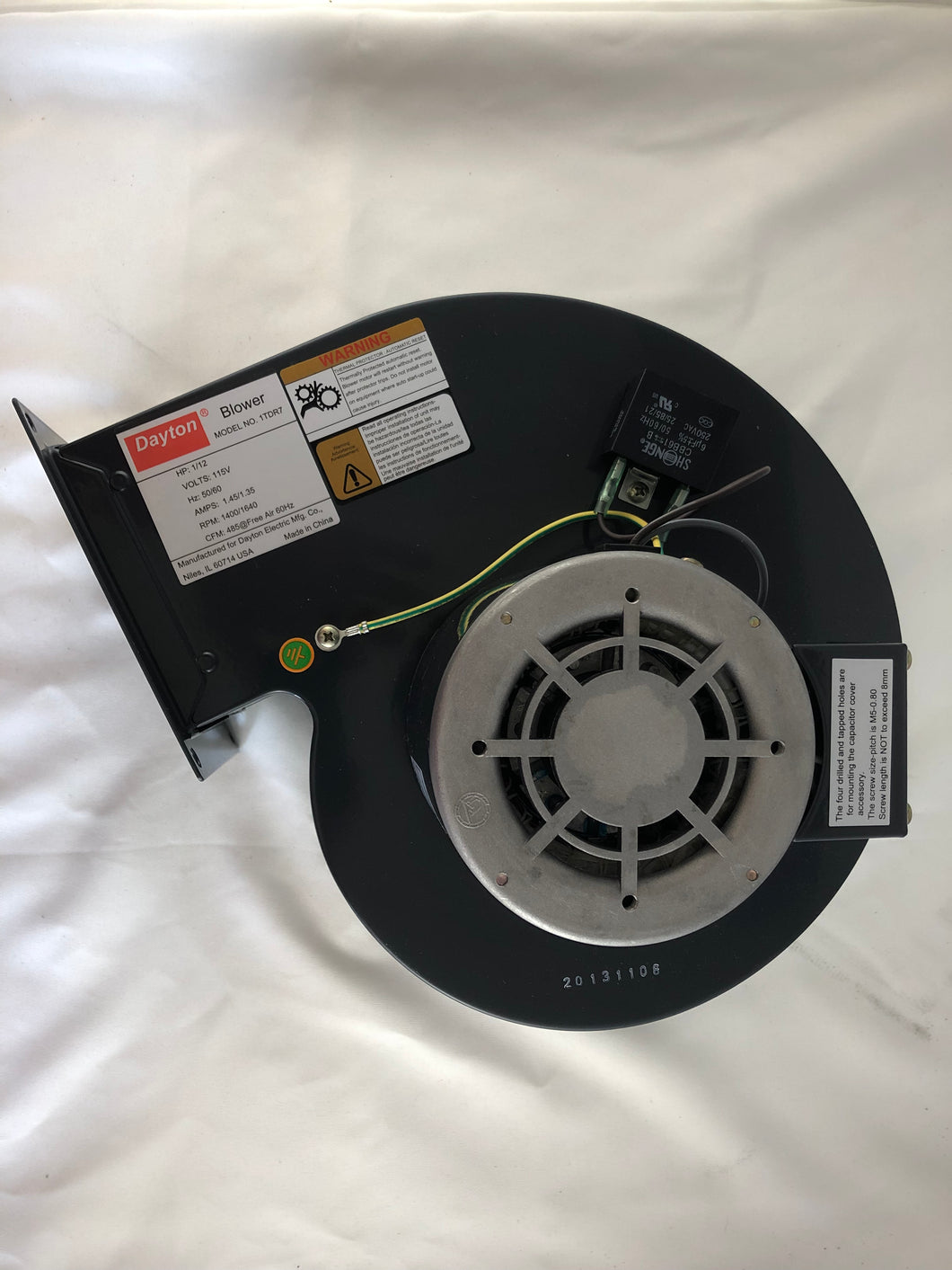 Heatmor 800CSS Blower Fan