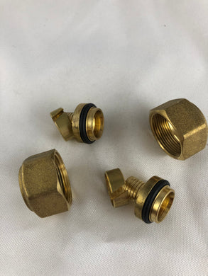 1/2” Brass Compression Coupling
