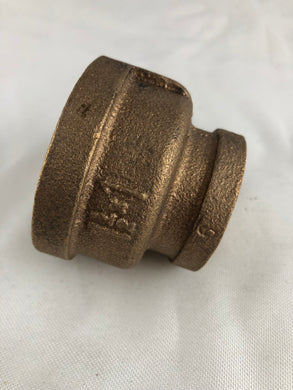 Brass 1 1/2” x 1” Bell Reducer