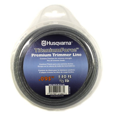 Husqvarna Titanium Trimmer Line .095 x 140'