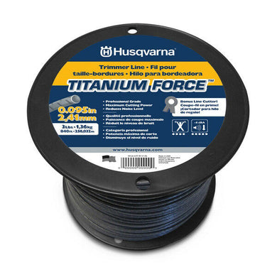 Husqvarna Titanium Force Trimmer Line .095 3lbs